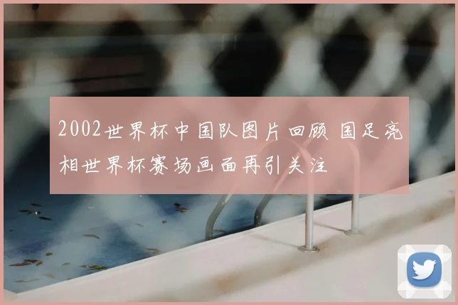 2002世界杯中国队图片回顾 国足亮相世界杯赛场画面再引关注